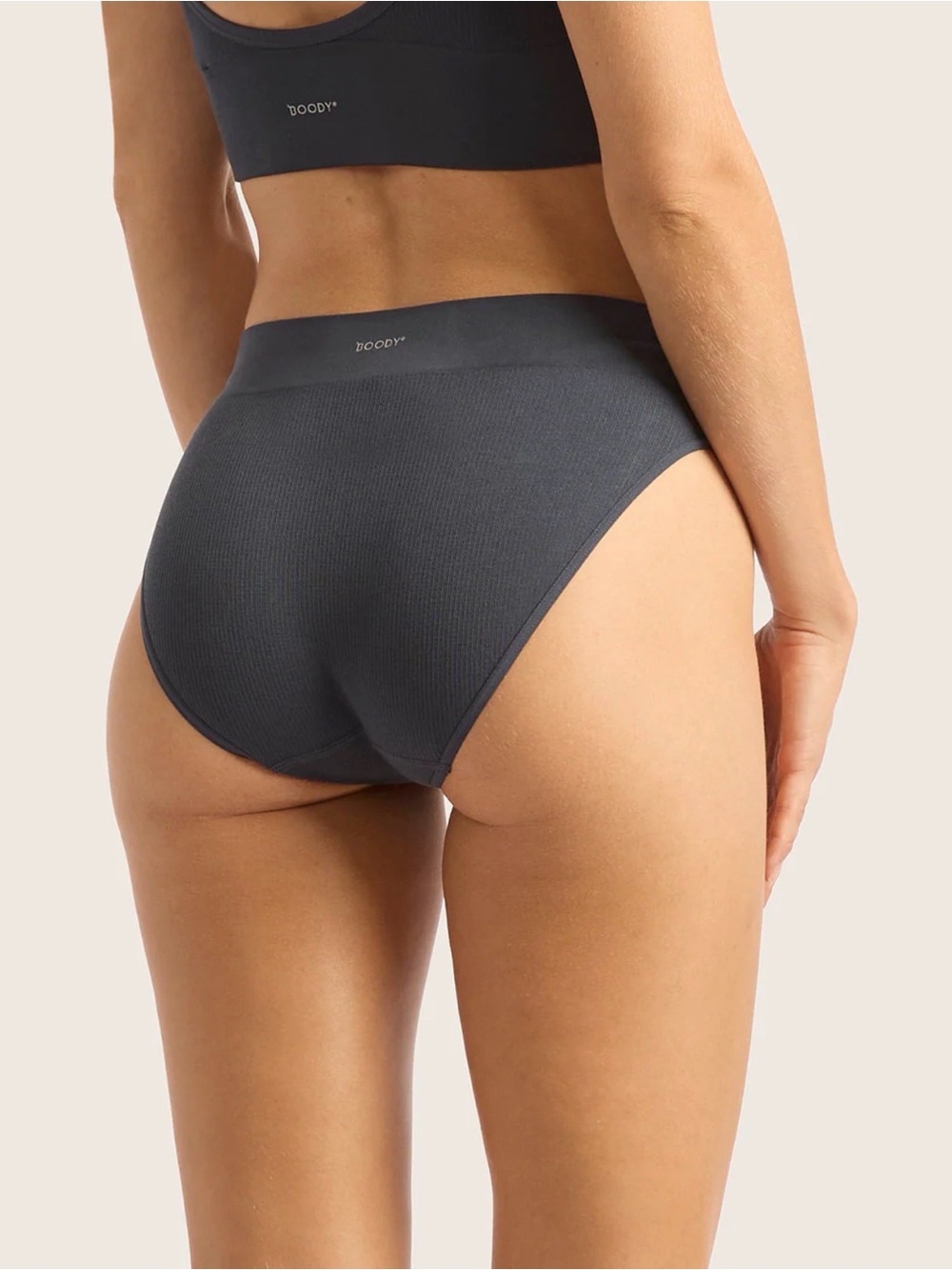 BOODY Ribbed High-Leg Brief - Picture 7 of 13